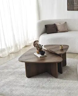 Sada konferenčních stolků Ballare Set - Walnut