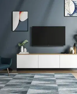 Televizní stolek Neon White