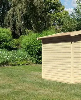 Dřevěný zahradní domek AMBERG 3 Lanitplast