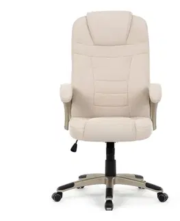 Autronic KA-C713 CRM2 Kancelářská židle, krémová