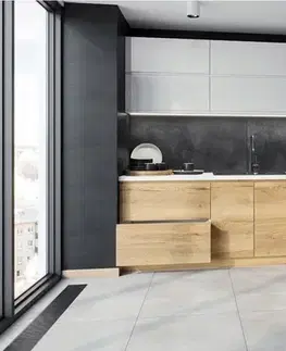 ArtExt Kuchyňská skříňka spodní TREVISO | D1D 30 Barva korpusu: Černá