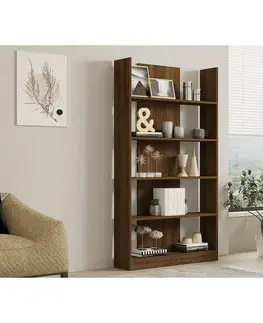Knihovna Ikiz Walnut