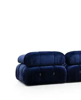 Křeslo / Jednomístná pohovka Bubble 1R - Velvet Blue