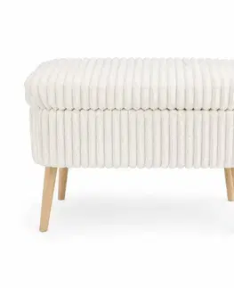 Lavice s úložným prostorem MINI OSLO  LINEN TOSCANO