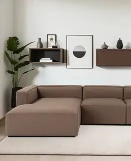 Rohová sedací souprava Mora XL (ChlLeft-O1-1R) - Brown