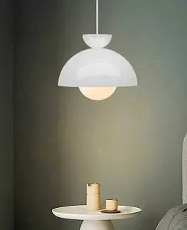 Závěsný lustr 241340 Bolla, bílá
