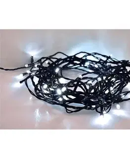 Solight Vánoční řetěz 200 LED studená bílá, 20 m, M