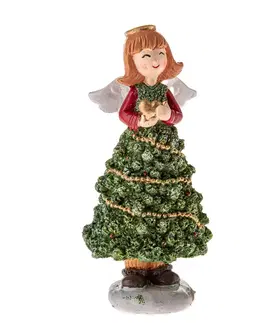 Vánoční andílek 12,5 cm, polyresin