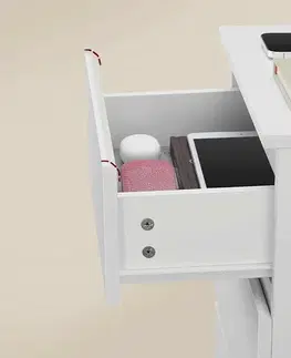 Noční stolek SMART s elektrickou zásuvkou a USB