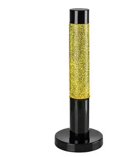 Rabalux 76029 dekorativní lávová stolní LED lampa Lavastic, žlutá