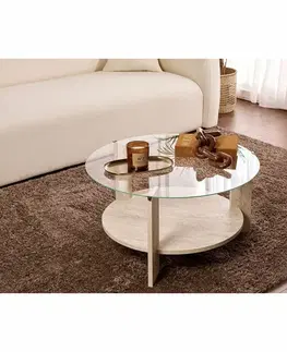 Konferenční stolek Clara Travertine