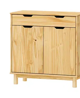 Komoda 2 dveře + 1 zásuvka BONITO 2 lak
