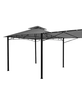 Pergola se stahovací střechou 2,5x2,5 m