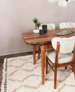 Sada jídelních židlí Elma Beige, 2 ks