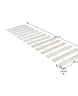 Rolovaný laťkový rošt PLAZA Tempo Kondela