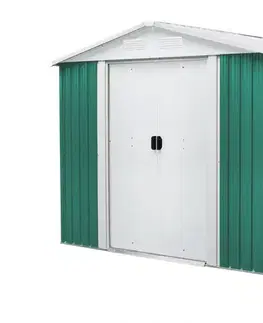 Zahradní domek 291x355 cm kovový Lanitplast