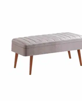 Lavice Vina 2 Grey and Walnut