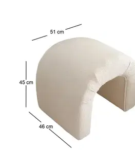 Stolička Nu Teddy Cream