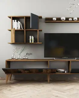 TV stěna / Sestava pod TV Madrid - Anthracite