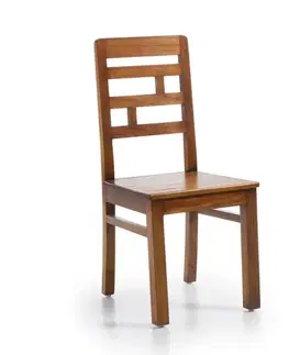 Estila Luxusní masivní židle Ohio Flash v koloniálním stylu ze dřeva Mindi 98cm