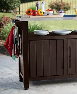 Zahradní stůl / skříň UNITY XL 207L Keter