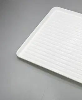 ALFA PLASTIK - Odkapávač na nádobí 50x40cm plastový bílý