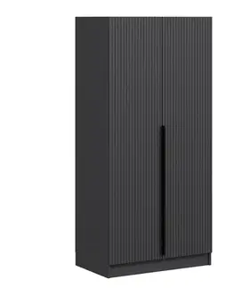 Šatní skříň Kale Plus Membrane Anthracite - 210