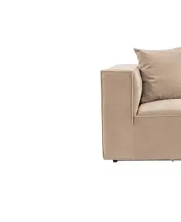 Křeslo / Jednomístná pohovka Sora L1 - Cappuccino v2