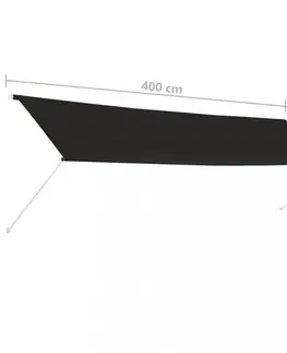 Zatahovací markýza 400x150 cm Dekorhome