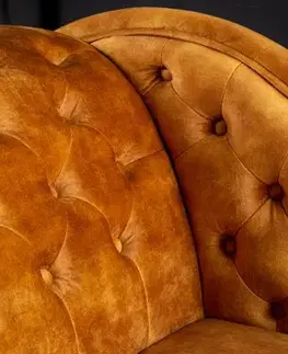 Chesterfield lenoška ZETHOS Dekorhome
