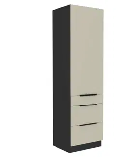 Vysoká skříňka ARAKA 60 DKS-210 3S1F Tempo Kondela