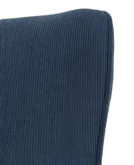 Křeslo ušák BLUE2, modrá