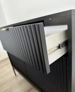 ArtPS Komoda MONA KSZ-104 | černá