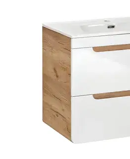 ArtCom Koupelnová skříňka s umyvadlem ARUBA White U60/1 | 60 cm
