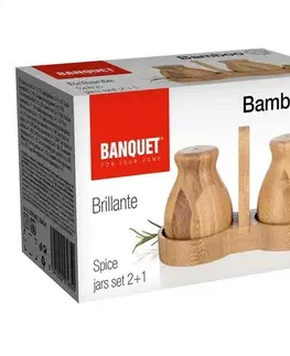Banquet 3dílná sada kořenek BRILLANTE Bamboo