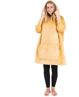 4Home Beránková mikina mikroplyš Beige, uni S - dětské