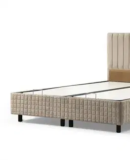Rám jednolůžkové postele s čelem Safir120 x 200 - Brown