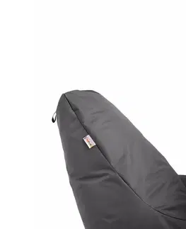 Sedací vak Large, tmavě šedá