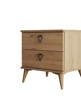 Noční stolek Versa-Ce Oak