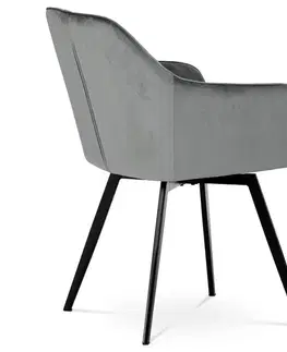 Sada jídelních židlí DCH-425 GREY4, 2 ks