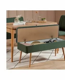Jídelní set Vina Atlantic Pine and Green I, 5 ks