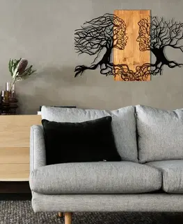 Dekorativní dřevěný doplněk na zeď Tutku