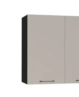 ArtExt Kuchyňská skříňka horní BONN | W3 80 Barva korpusu: Grey