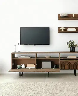 TV stěna / Sestava pod TV Helen - Walnut