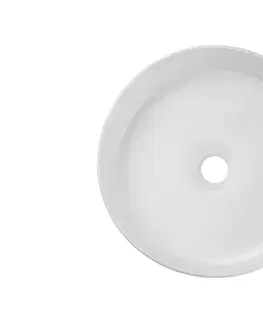 ArtCom Keramické umyvadlo BEYOND 2 E-6565 | bílý lesk 36 cm