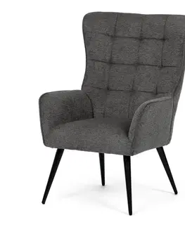 Relaxační křeslo 315 GREY2, tmavě šedá