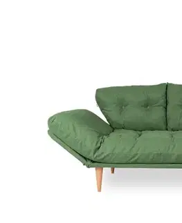 Trojmístná rozkládací pohovka Nina Daybed - Green GR106