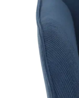 Křeslo ušák BLUE2, modrá