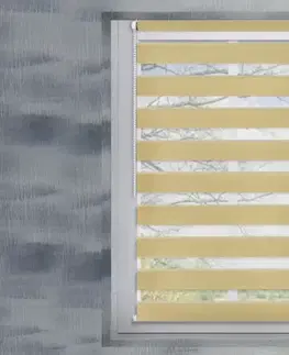 FEXI Roleta Den a noc, Silk zlatá, A 092, 150x45 cm