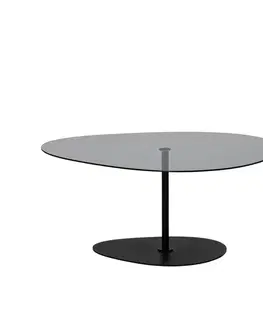 Konferenční stolek Porto - Dark Grey, Black